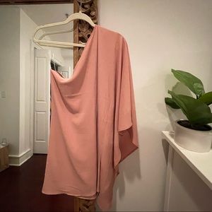 One shoulder mini dress